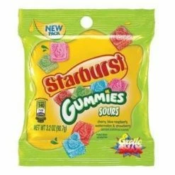 Exotic Pop Starburst Gummy Sours Exotic Snax