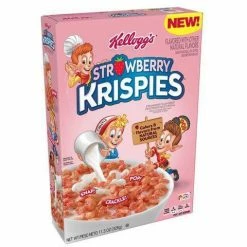 Exotic Pop Strawberry Rice Krispies Cereal