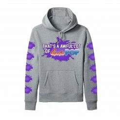 Exotic Pop Merch THAT’S A AWFUL LOT OF EXOTIC POP Hoodie (Gray)
