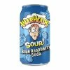 Exotic Pop Warheads Sour Blue Raspberry Soda