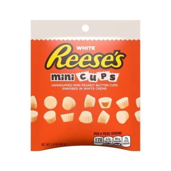 Exotic Pop Exotic Snax White Reese’s Minis